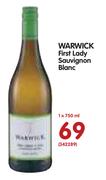 Warwick First Lady Sauvignon Blanc-750ml