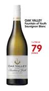 Oak Valley Fountain of Youth Sauvignon Blanc-750ml