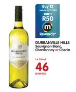Durbanville Hills Sauvignon Blanc, Chardonnay or Chenin-750ml