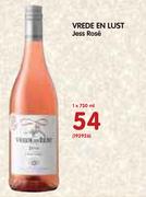 Vrede En Lust Jess Rose-750ml