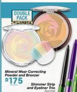 Mineral Wear Correcting Powder And Bronzer-Per Pack