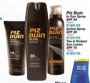 Piz Buin Tan & Protect Sun Lotion SPF 15 - 150ml