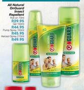 All Natural OnGuard Insect Repellent Gel - 150ml