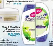 Haed & Shoulder Shampoo-400ml Or Conditioner-360ml Each