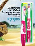Dis-Chem Dentalmate Revolution Battery-Operated Toothbrush