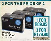 Ultima Brain Fuel Capsules-3x80's