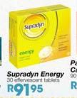Supradyn Energy Effervescent Tablets-30's