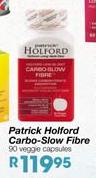 Patrick Holford Carbo-Slow Fibre Veggie Capsules-90's