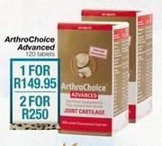 Arthro Choice Advanced Tablets-120's