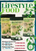 Lifestyle Food Rice Milk Powder-2x400g Each