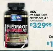 USN Phedra Cut Hardcore XT Capsules-120's