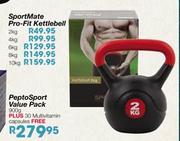 Sportmate Pro-Fit Kettlebell-10kg