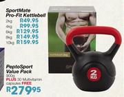 Sportmate Pro-Fit Kettlebell-2kg