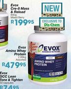 Evox Amino Whey Protein Assorted-2.66kg