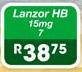 Lanzor HB 15mg-7's