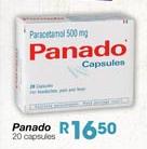 Panado Capsules-20's