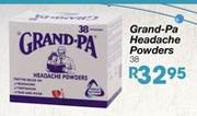 Grand-Pa Headache Powders-38's