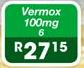 Vermox 100mg-6's