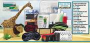 Travel Safety Combination(Luggage Strap,Tag And Padlock)