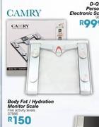 Camry Body Fat/Hydration Monitor Scale