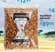 NutriNuts Almonds - 1 Kg