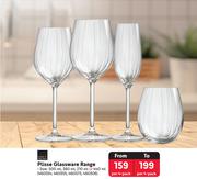 Royal Leerdam Plisse Glass Ware Range-Per 4 Pack