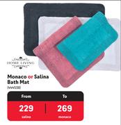 Home Living Monaco Or Salina Bath Mat 444538