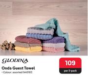 Glodina Onda Guest Towel 445161-Per 3 Pack