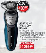 Philips Aqua Touch Wet & Dry Shaver S5420/06/164925