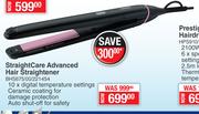 Philips Straight Care Advanced Hair Straightener BHS675/00/221454