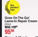 The Perfect Hair Grow On The Go! Leave-In Reapair Cream-250ml