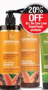 Be Care Love Superfoods Shampoo Or Conditioner-355ml Each