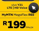 Vivo Y21 LTE/HD Voice Smartphone-On My MTN Mega Flex R65