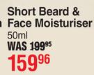 L'Oreal Short  Beard & Face Moisturiser-50ml