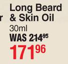 L'Oreal Long Beard & Skin Oil-30ml