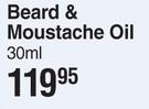 Mister Groomer Beard & Moustache Oil-30ml