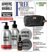 Hawkins & Brimble Beard Oil 50ml Or Water Pomade 100ml Or Beard Balm 50g-Each