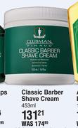 Clubmen Pinaud Classic Barber Shave Cream-453ml