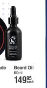 Legendary Barber Beard Oil-60ml Each