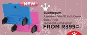 Bubblegum 10" Tabs Cover Blue/Pink Assorted BG/EVAC10B Or BG/EVAC10P-Each