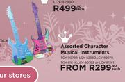 Assorted Character Musical Instruments-Each