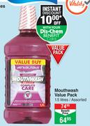 Dentalmate Mouthwash Value Pack Assorted-1.5L