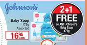 Johnson's Baby Soap Assorted-175g Each