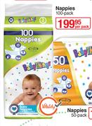 Baby Things Nappies-100 Per Pack