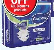 Clemens Premium Slips Ultra (15 Large)-Per Pack