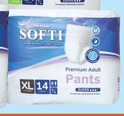 Softi Premium Adult Pants (14 Extra Large)-Per Pack