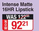 Yardley London Intense Matte 16HR Lipstick