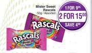 Mister Sweet Rascals Assorted-For 2 x 50g