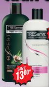 TREsemme Shampoo Or Conditioner Assorted-750ml/900ml Each