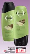 Organics Shampoo Or Conditioner Assorted-400ml Each